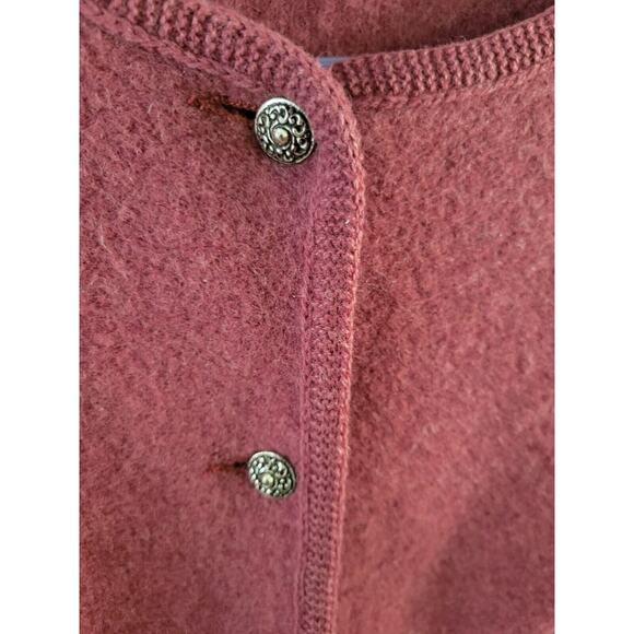 Vintage Boos Wool Sweater Cardigan Made in Austria Absolutely Perfect Condition - Picture 6 of 14